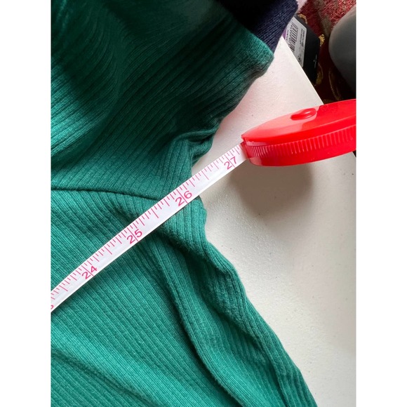 TOMMY HILFIGER MEN'S SLEEPWEAR SIZE XXL NWT DARK GREEN RIBBED - Picture 7 of 7